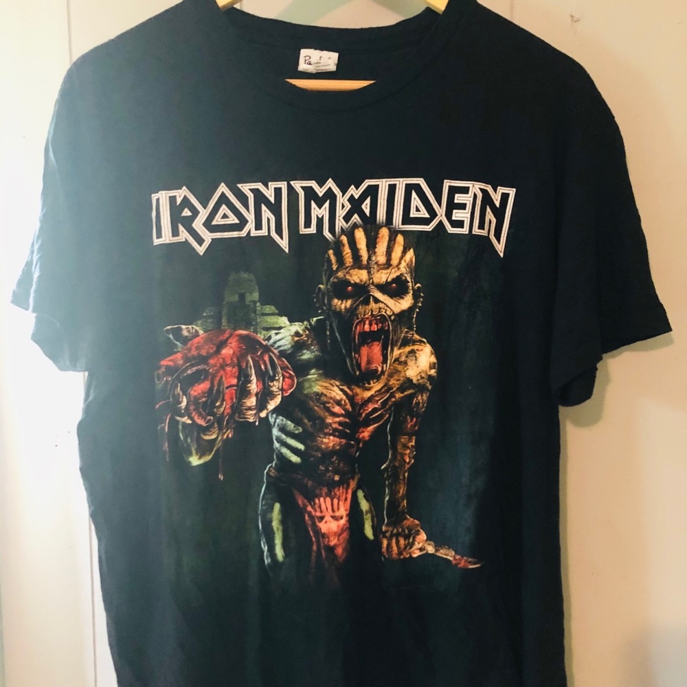Iron Maiden tour shirt!
